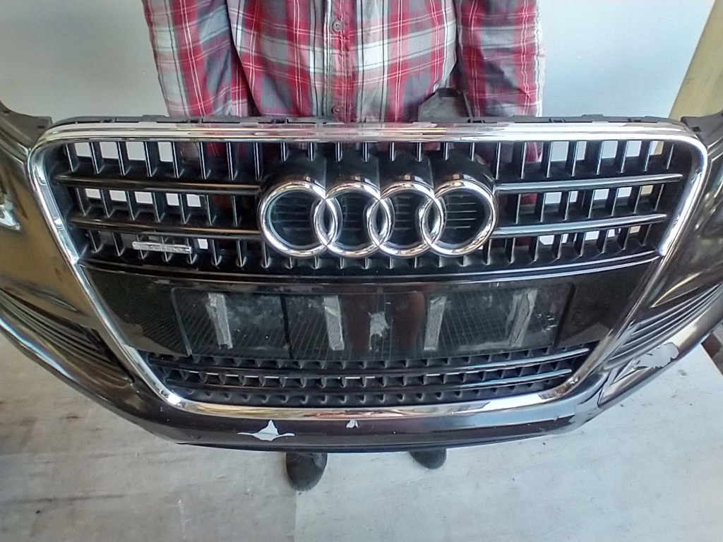 фото №8, Audi q7 s-line 4l бампер перед kompletny pdc sprysk протитуманна фара