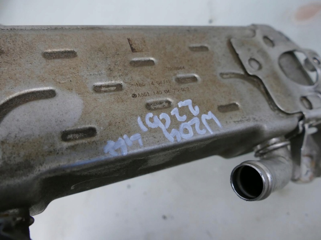 фото №6, Mercedes w204 2.2 cdi клапан egr радиатор выхлопных газов a6511400660