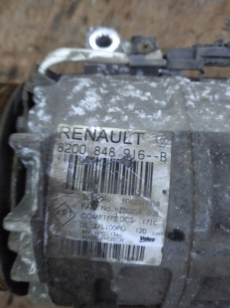фото №3, Компрессор кондиционера 8200848916b renault