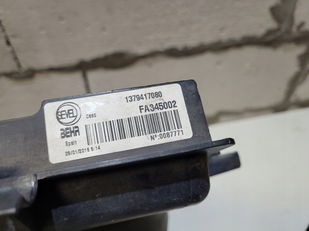 фото №6, Вентилятор вентиляторы радиатора ducato boxer 06-14