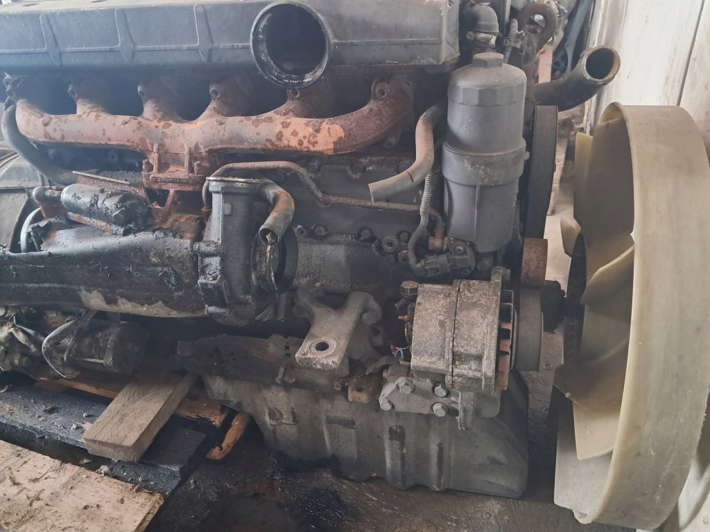 Mercedes atego двигун om906 euro 3 + коробка передач передач Доставка