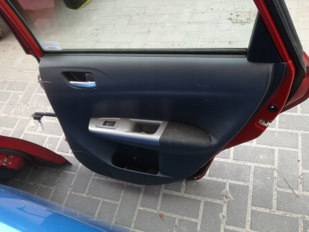 фото №3, Subaru impreza iii gh 2007- 2012 r двері праве задня