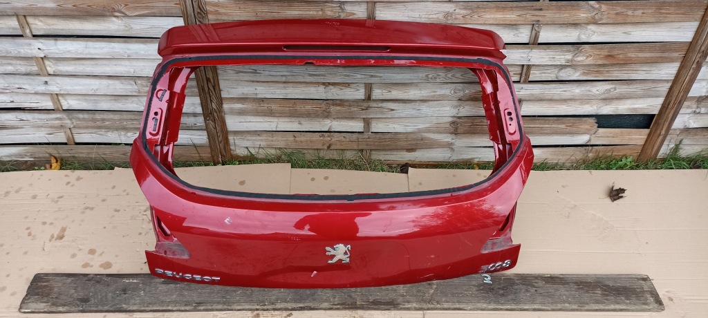 фото №9, Кришка багажника задня задня багажника peugeot 3008 i 09-16rok оригінал