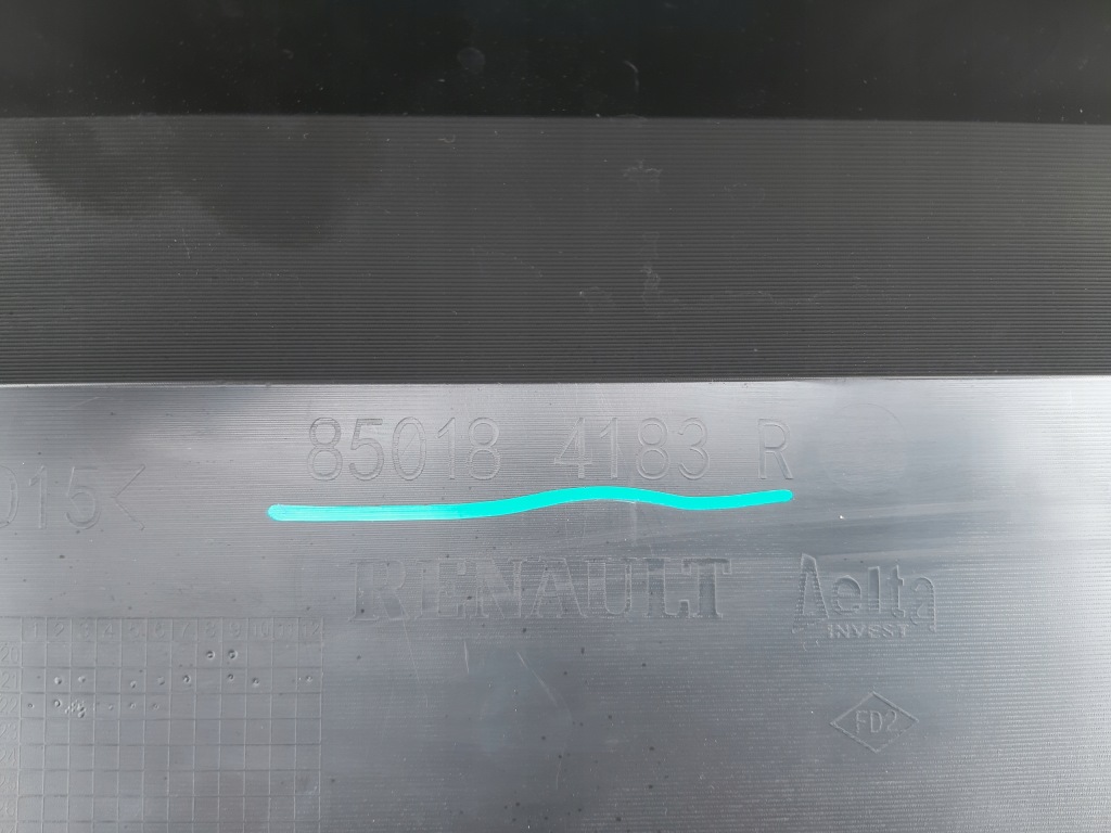 Dacia jogger 2020 бампер задня накладка pdc Оригінал