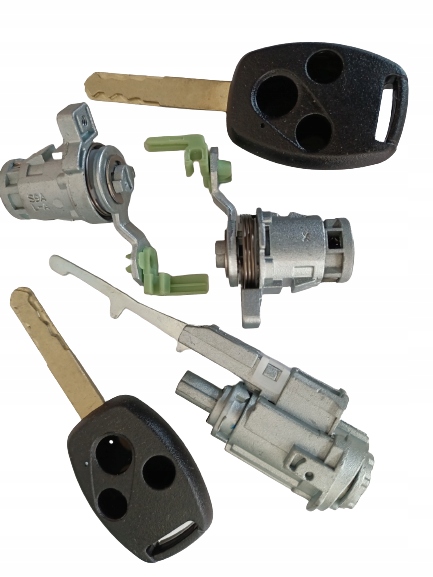 фото №1, Набор комплект замки замки do дверь замок зажигания honda crv cr-v rd 2003-2006