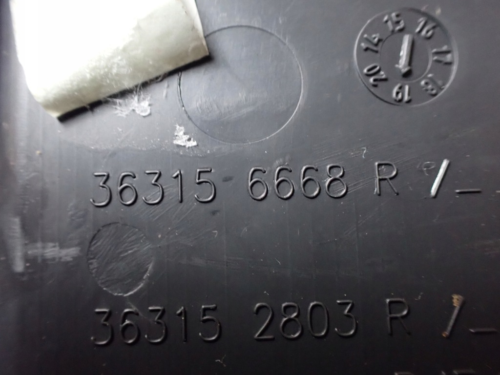 фото №10, Туннель средний dacia lodgy 2019 1.6sce eu 363156668r 8173