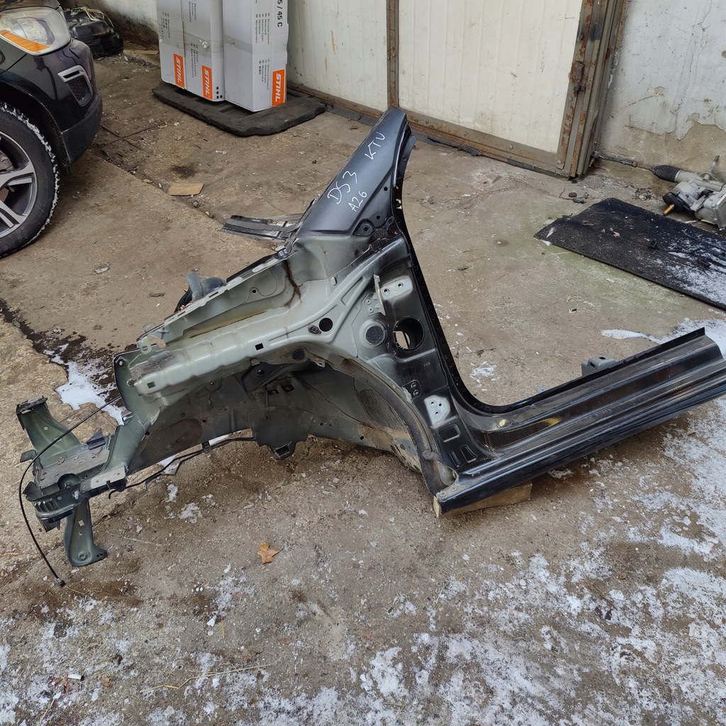 фото №1, Citroen ds3 четверть лонжерон порог левая ktv 2015r