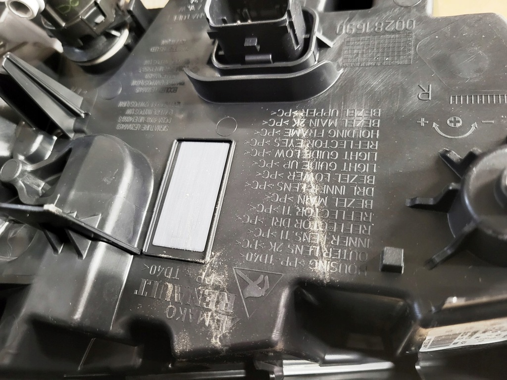 фото №16, Новий оригінальний фара renault clio v правий 260100902r