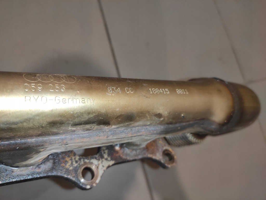 фото №7, Audi a7 4g a6 c7 3.0 tdi колектор випускний лівий правий оригінал zdrowy