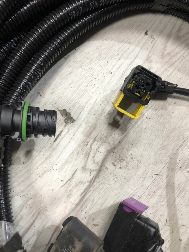 фото №7, Електропроводка трубопровід mercedes 0055403305