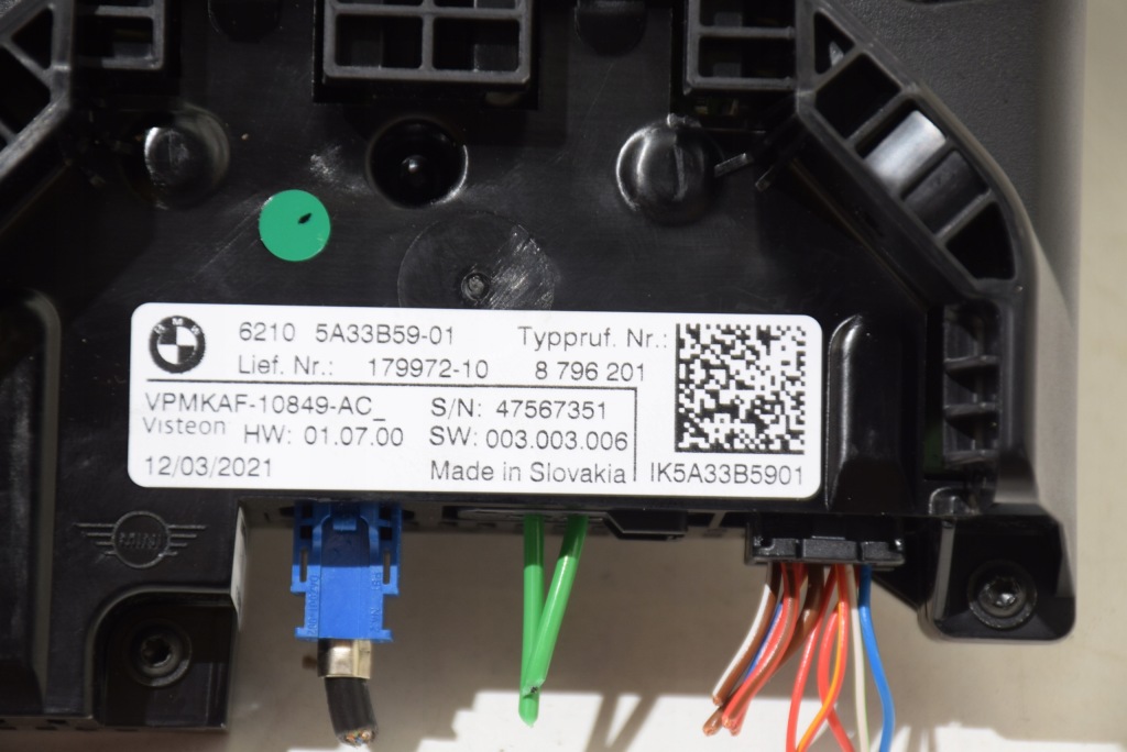 Mini f54 f55 f56 f57 f60 лічильник прилади hud head-up 295km бензин Ціна