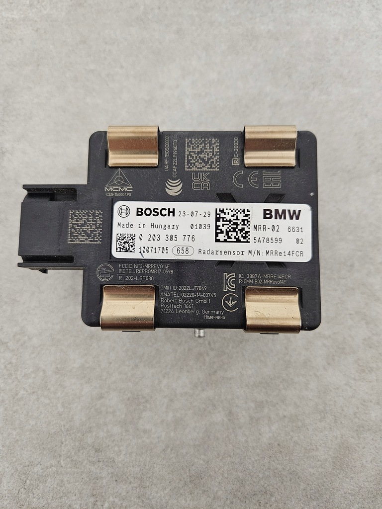 фото №2, Радар bmw acc distronic 5a78599