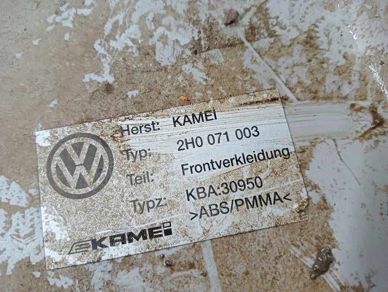 фото №11, M37 vw amarok спойлер диффузор бампера перед 2h0071003