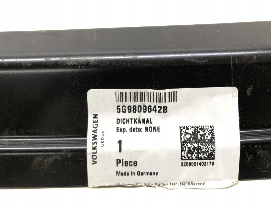 фото №8, Усилитель стойка крыша vw golf vii 5g9809642b