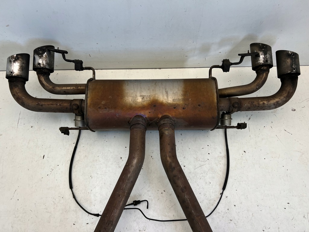 фото №5, Alfa romeo giulia 2.9 qv гасник система випускний вихлоп демонтаж