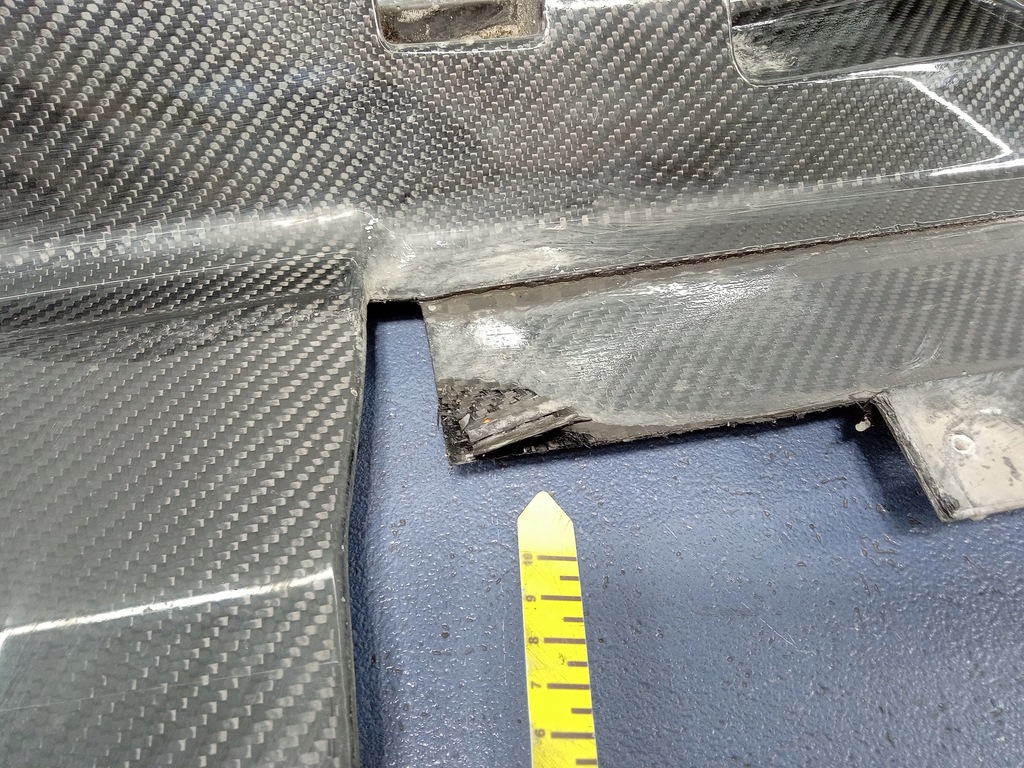 фото №11, Alfa giulia qv накладка спліттер перед карбон