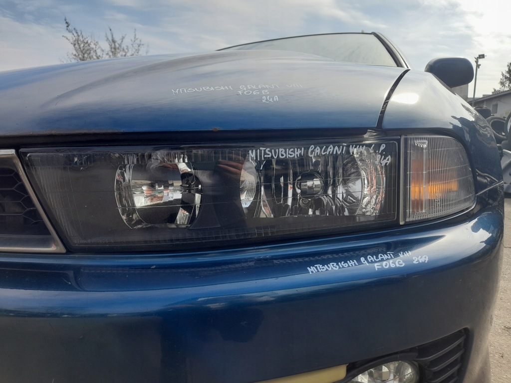 фото №9, Mitsubishi galant viii лампа лівий перед ліва передня