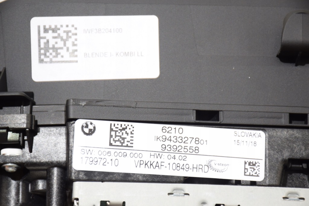 фото №15, Bmw 3 g20 g21 счетчик приборы led mph usa бензин 35 mil