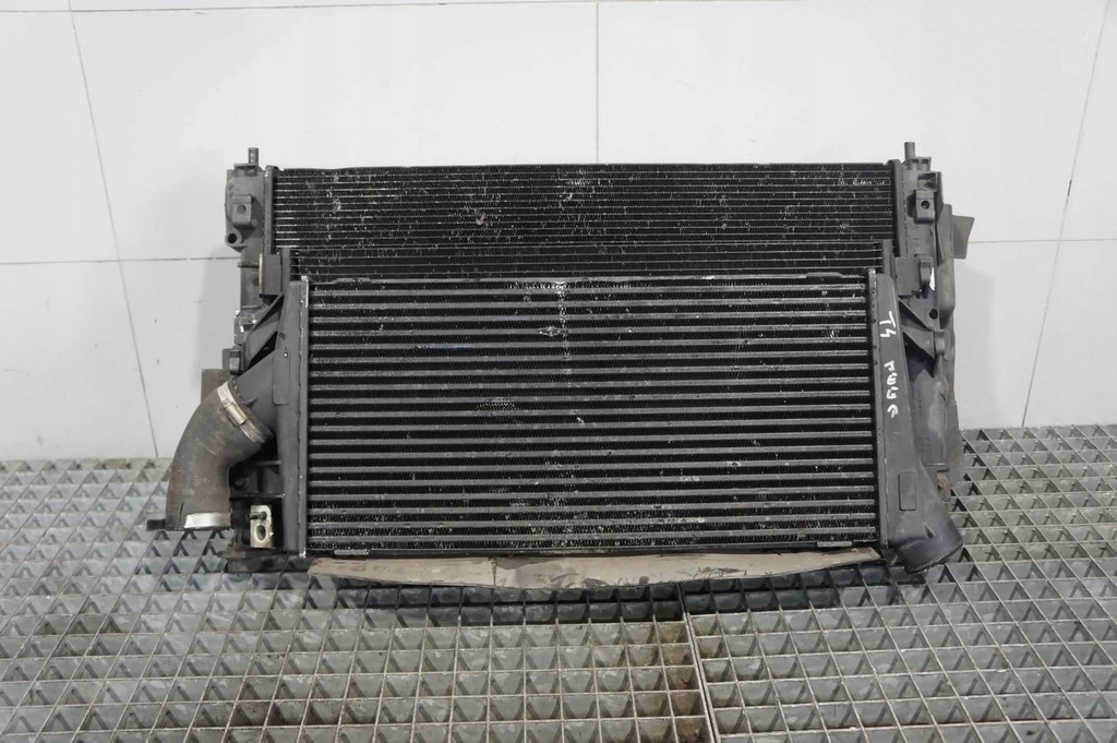 фото №1, Радиатор радиатор интеркулер вентилятор вентилятор jeep compass i lift 2.2