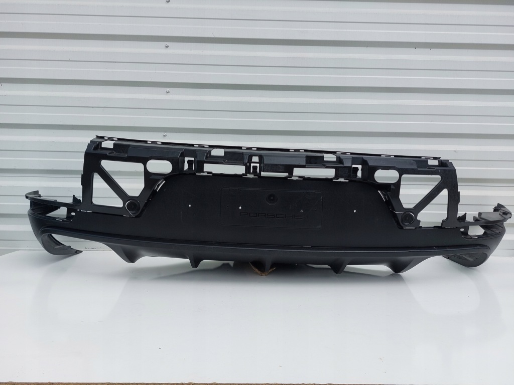 Купить Диффузор спойлер, накладка бампера задняя prosche macan lift 95b eu