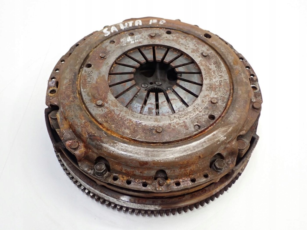 фото №13, Зчеплення повний двомасовий маховик hyundai santa fe iii 2.2 crdi d4hb 14r