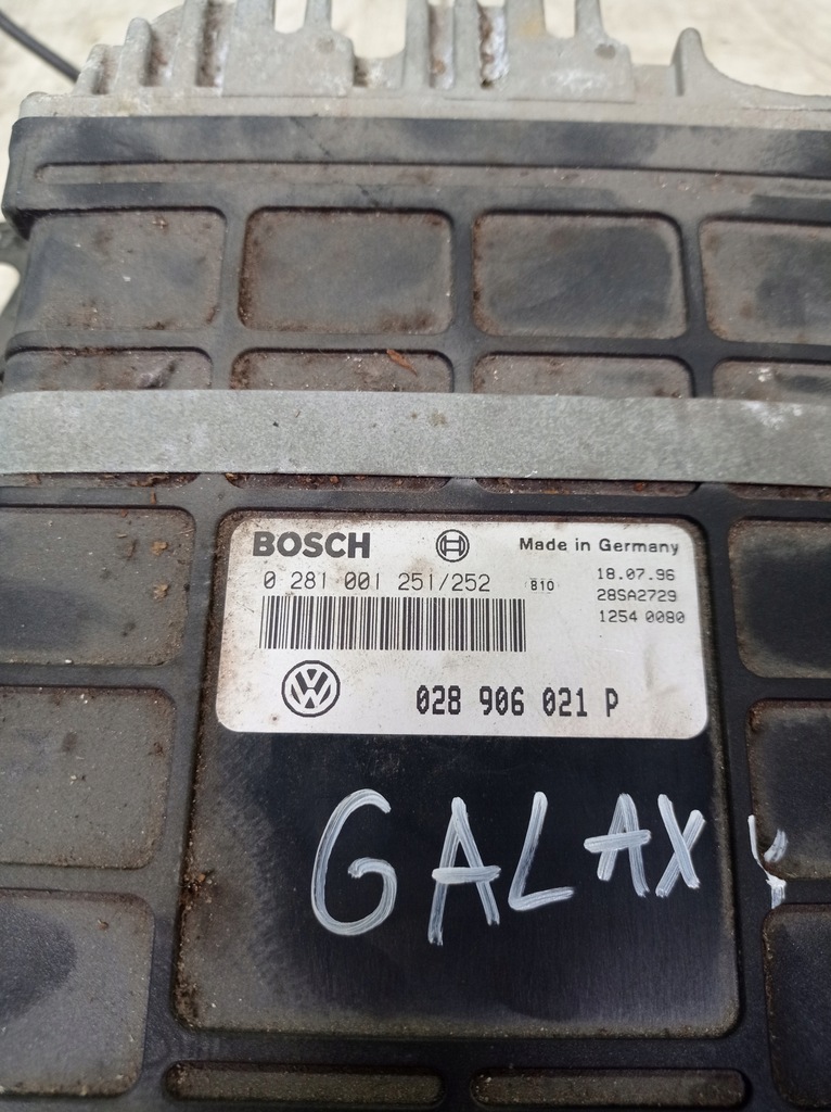 фото №8, Sharan galaxy alhambra 95-00 1.9 tdi 0281001251 набір стартовий блок керування