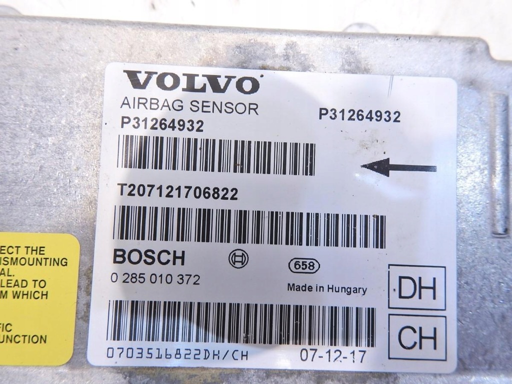 фото №6, Модуль блок управления подушка безопасности volvo v70 iii p31264932