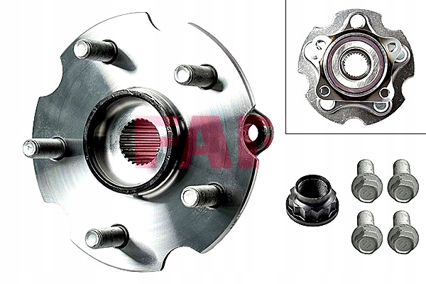 фото №1, Набір підшипник колеса з ступиця задня lexus hs nx toyota corolla rav 4 iii