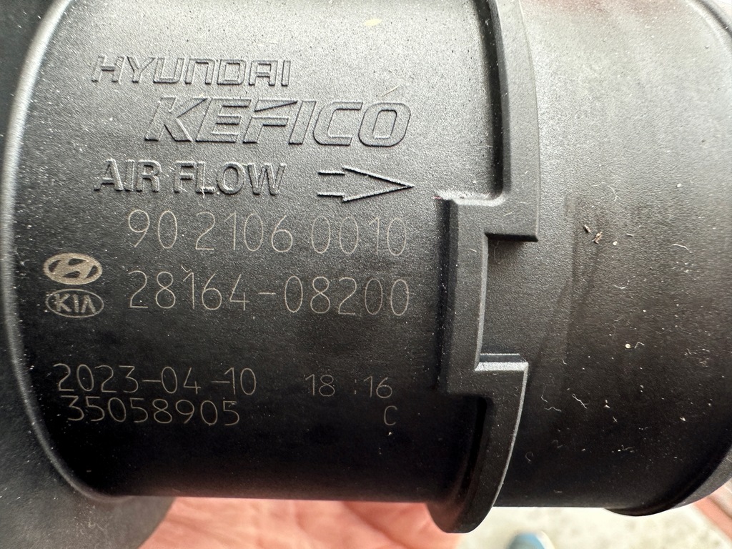 фото №6, Kia niro ii датчик масової витрати повітря повітря 1,6 гібрид