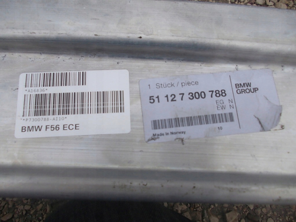 фото №3, Балка бампера задняя заднего mini cooper f56