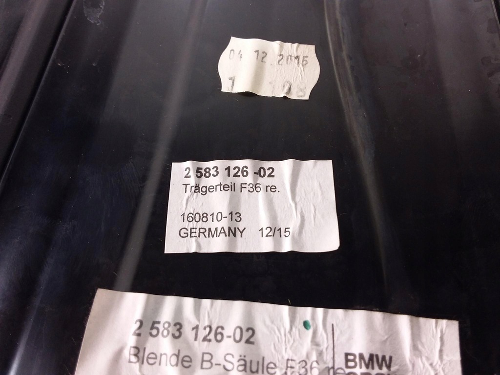 фото №8, Bmw 4 gc f36 молдинг захист стійка b права 2583126