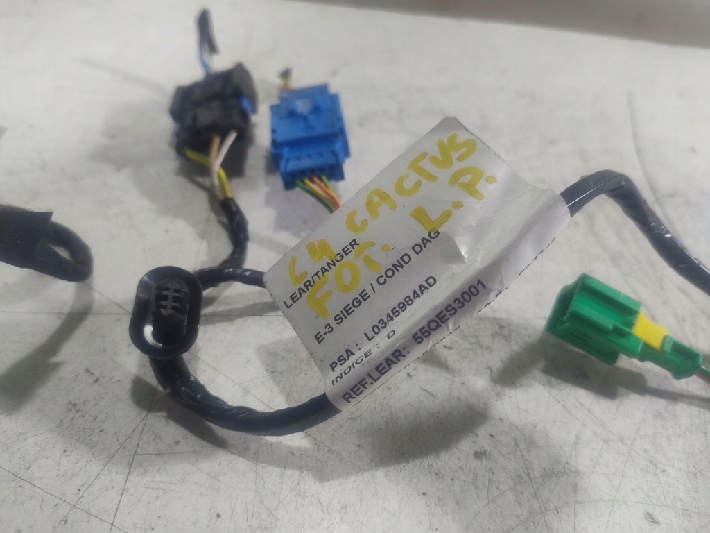 фото №5, Електропроводка сидіння лівий перед citroen c4 cactus 1.2 thp l0345984ad