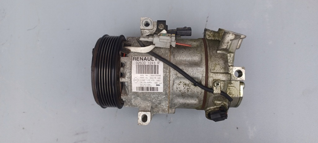 фото №4, Компрессор кондиционера renault clio iv 926001243r