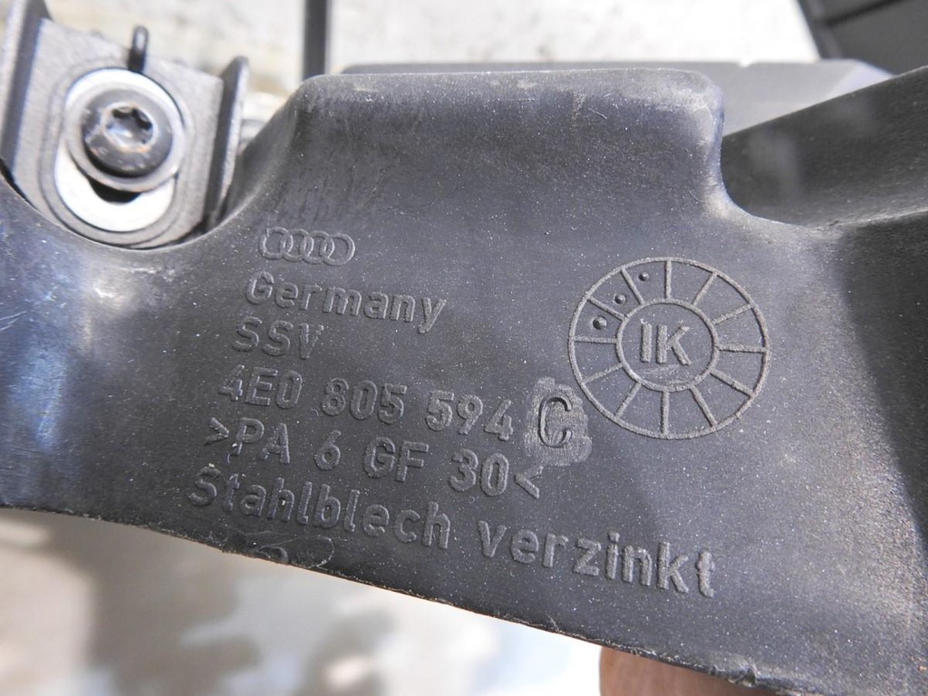 фото №8, Pas передний усилитель audi a8 d3 4e0805594c