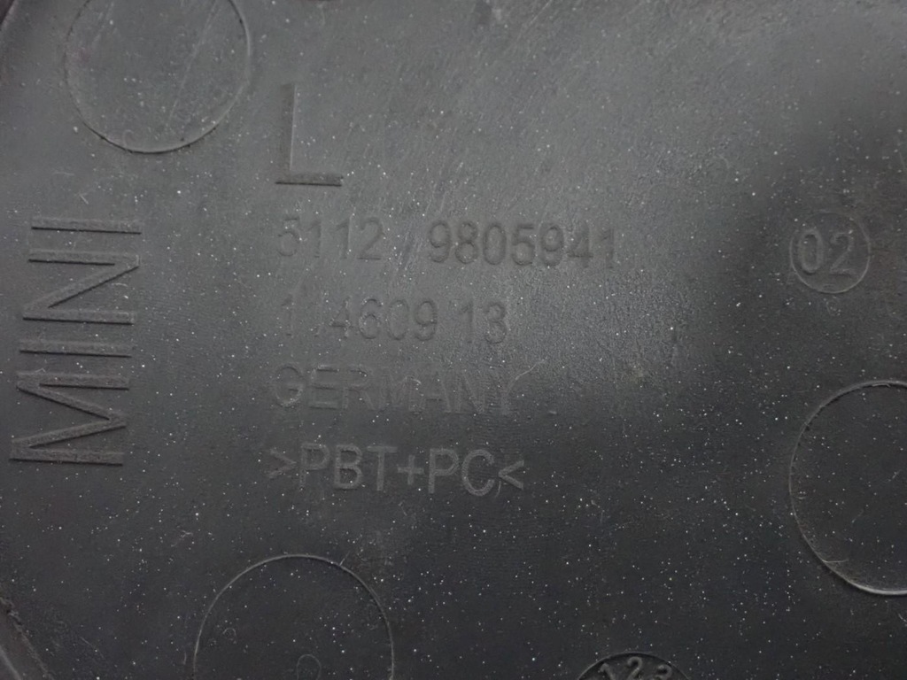 фото №3, Заглушка фаркоп бампера задняя 9805941 mini countryman r60 16r