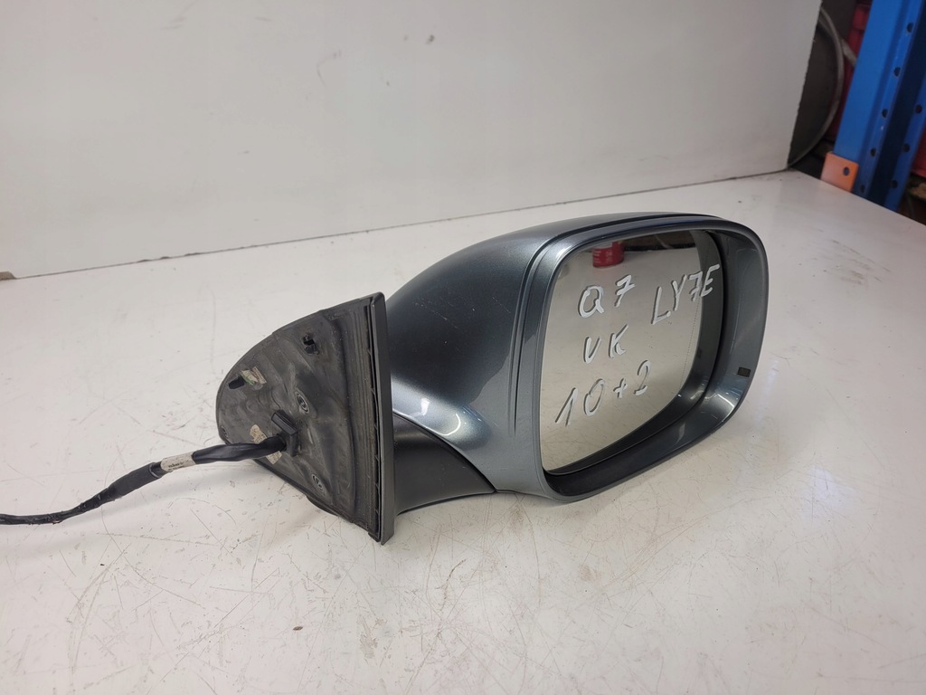 фото №9, Зеркало наружное правое audi q7 4l ly7e 10+2pin