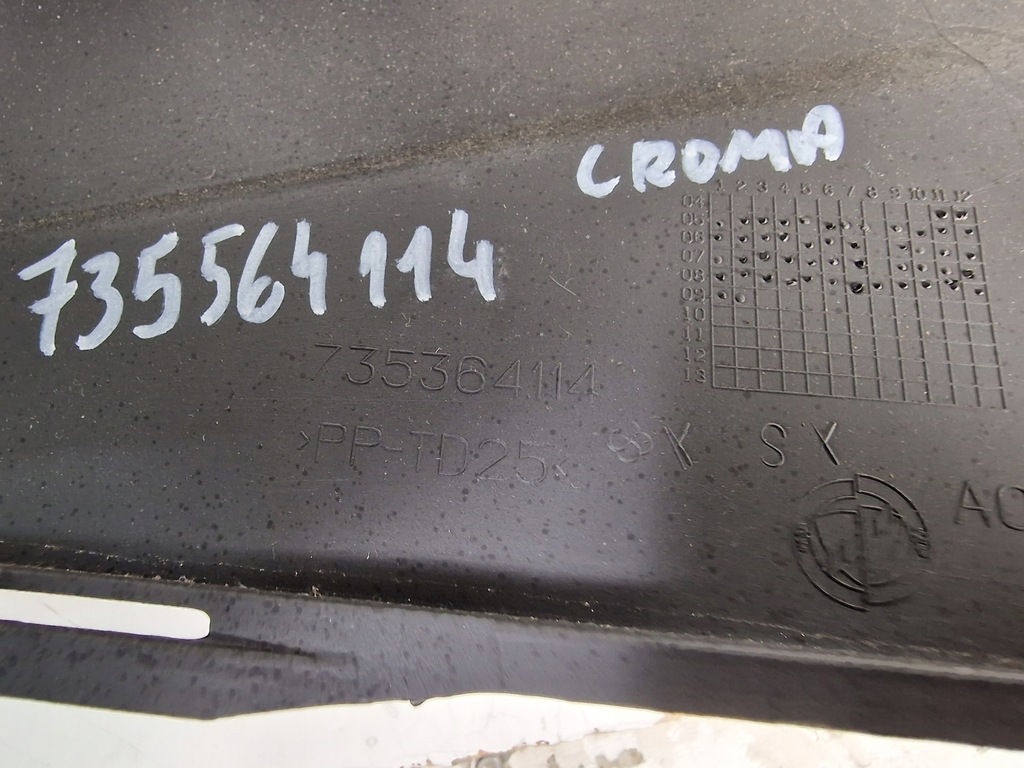 фото №9, Рамка тунель середній fiat croma ii 735364114