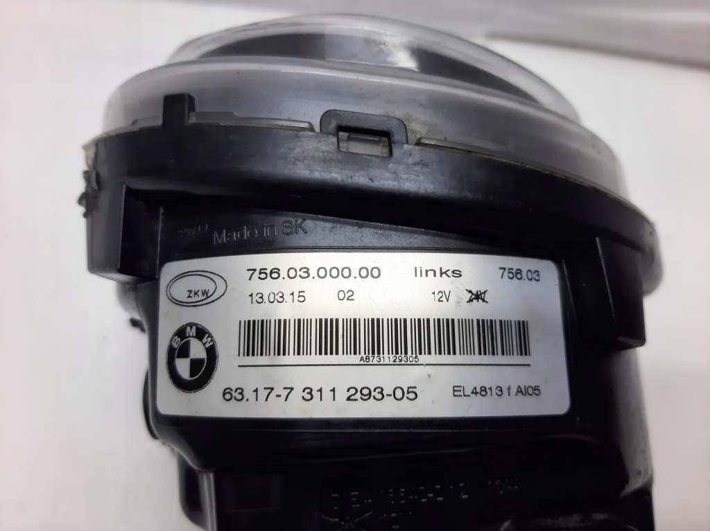 Купить Противотуманная фара led противотуманные левая bmw 5 f10 f11 10-17r 73903102 оригинал