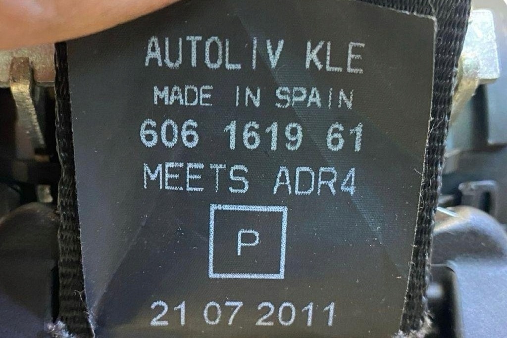 фото №9, Pas безопасности задний средний nissan qashqai / qashqai +2 i j10, jj10