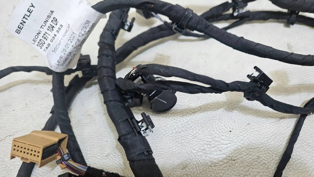 фото №6, Жгут электропроводка pdc датчик bentley continental gt 3sd971104dp nowe