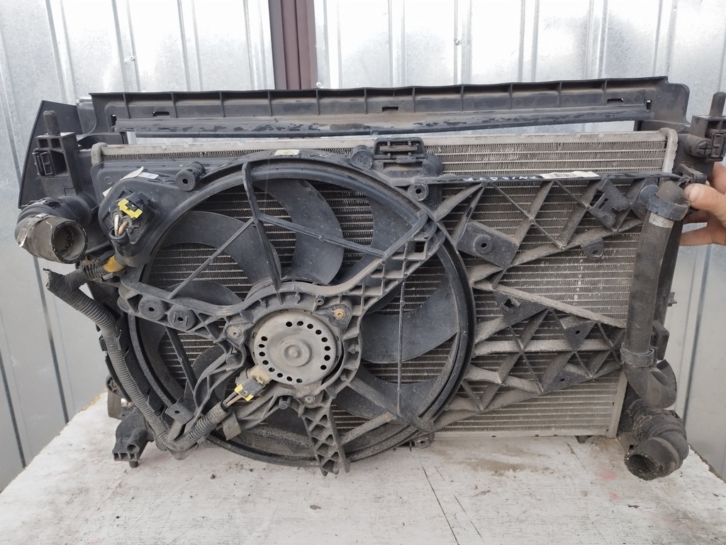 фото №11, Комплект радіатор вентилятор 1.3 cdti a13fd механічна коробка передач opel combo d 2011-2018