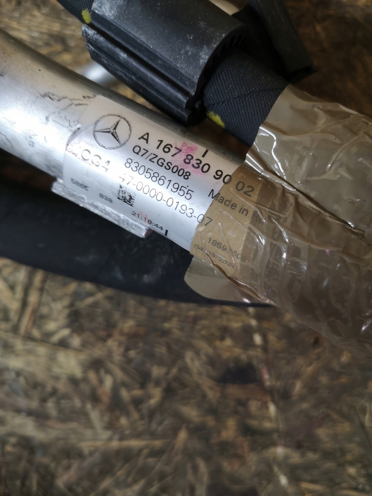 фото №2, Mercedes w167 2.0 cdi трубки кондиционера