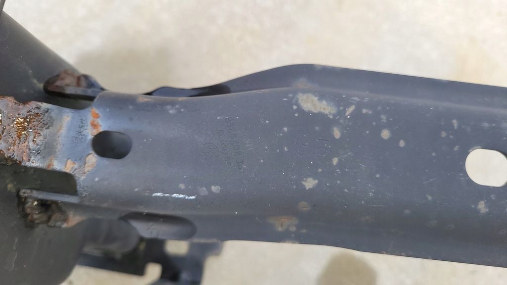 фото №10, Балка передняя поперечина перед усилитель skoda vw seat citigo up mii