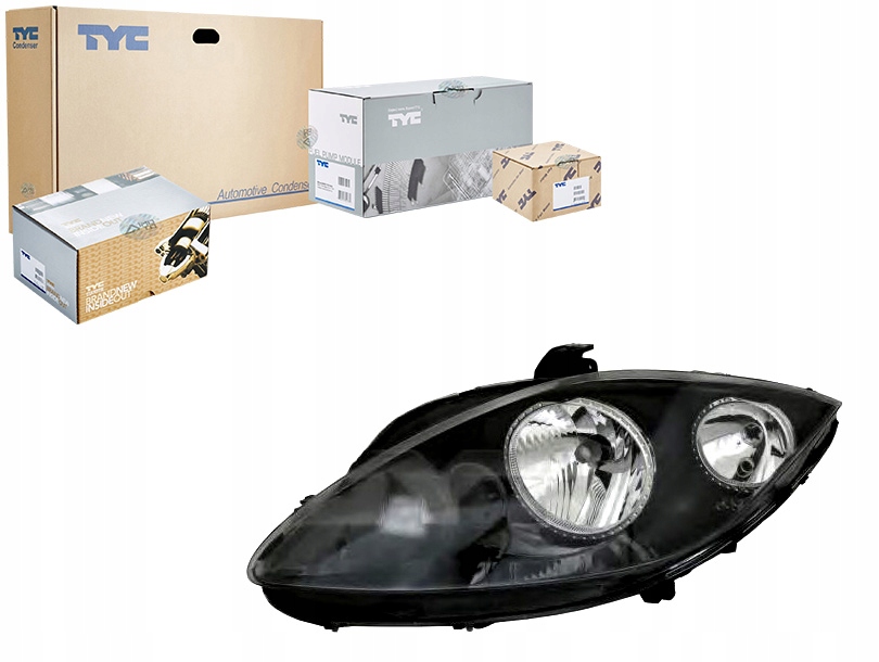 фото №1, Фара l h1/h7, електричний, колір вкладиш: cza