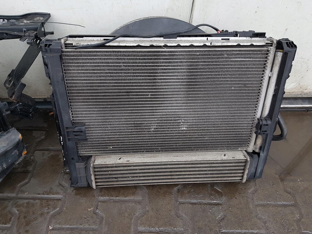 фото №5, Bmw 3 e92 e93 3.0 d pas передній радіатор вентилятор автоматична коробка передач