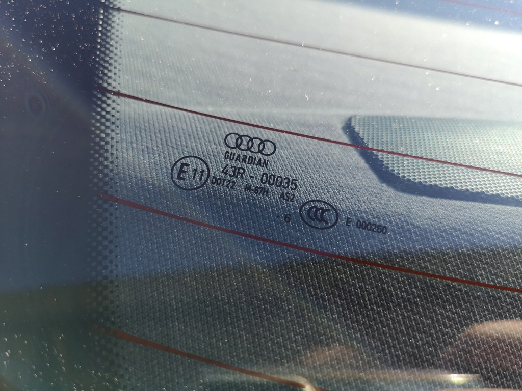 фото №6, Стекло задняя кузовная audi a8 d3 06r lubelskie