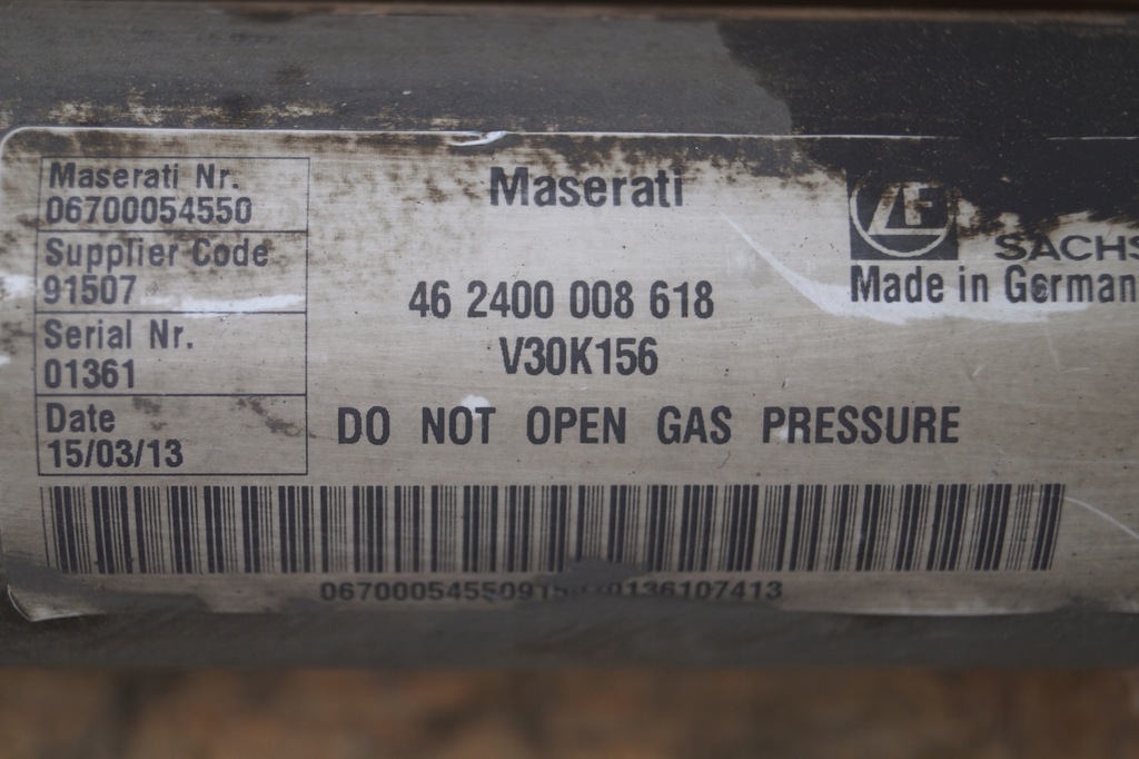 фото №10, Амортизатор mcperson перед maserati quattroporte