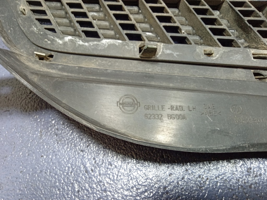 фото №4, Nissan micra k12 lift решётка радиатора решётка радиатора поворотник левый 62332-bg00a