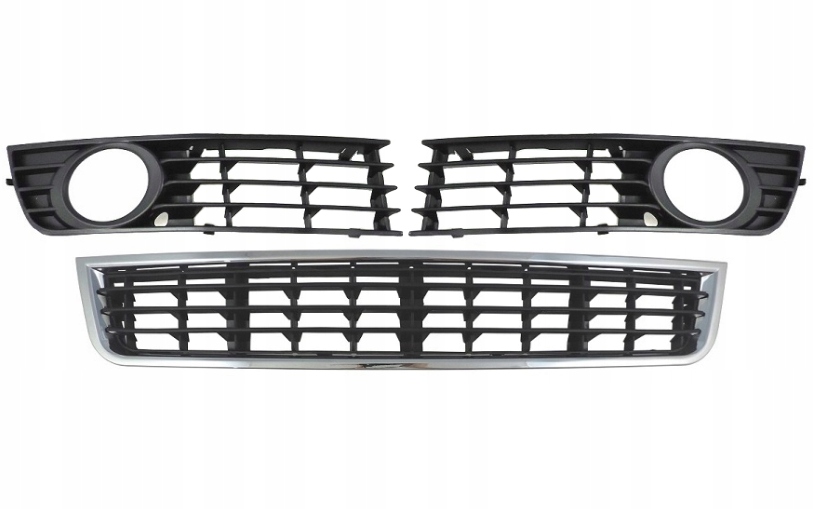 фото №1, Решітка радіатора решітка бампера права ліва środe audi a4 b6