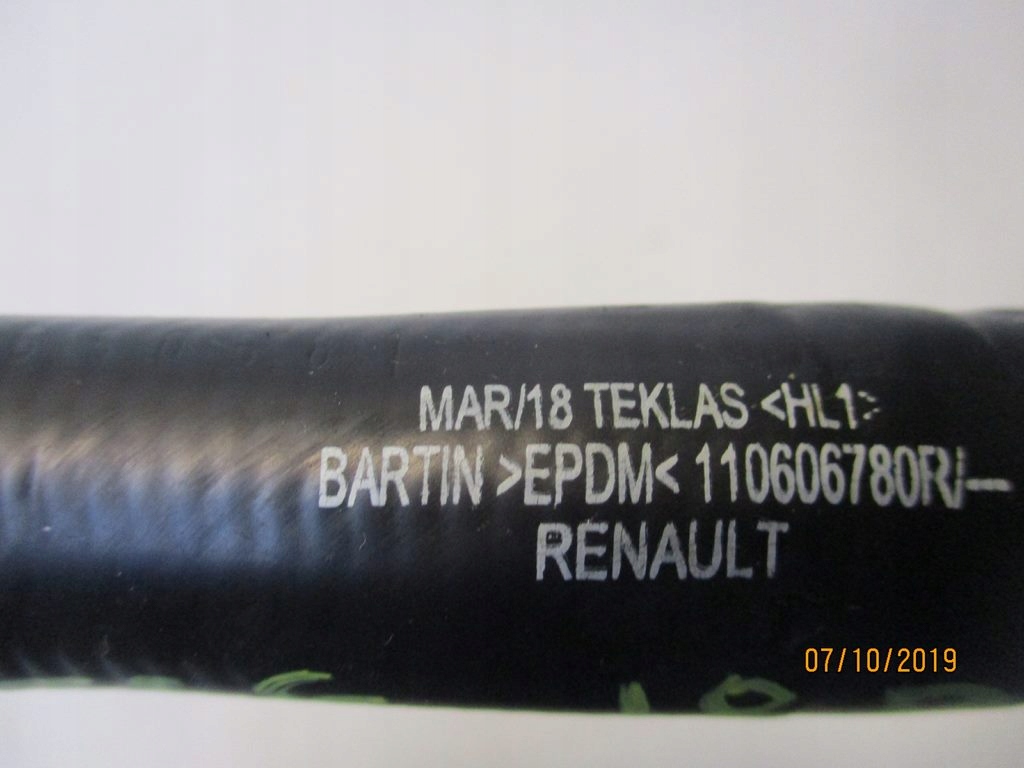 фото №4, Wąż труба wody renault captur 1.2 tce